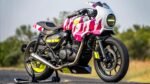 Royal Enfield modified Hunter 650
