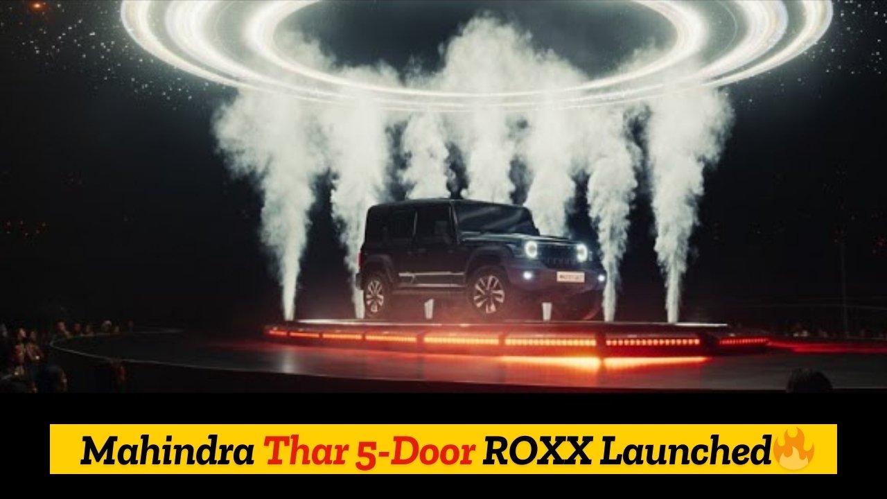 Mahindra Thar 5-Door ROXX Launched