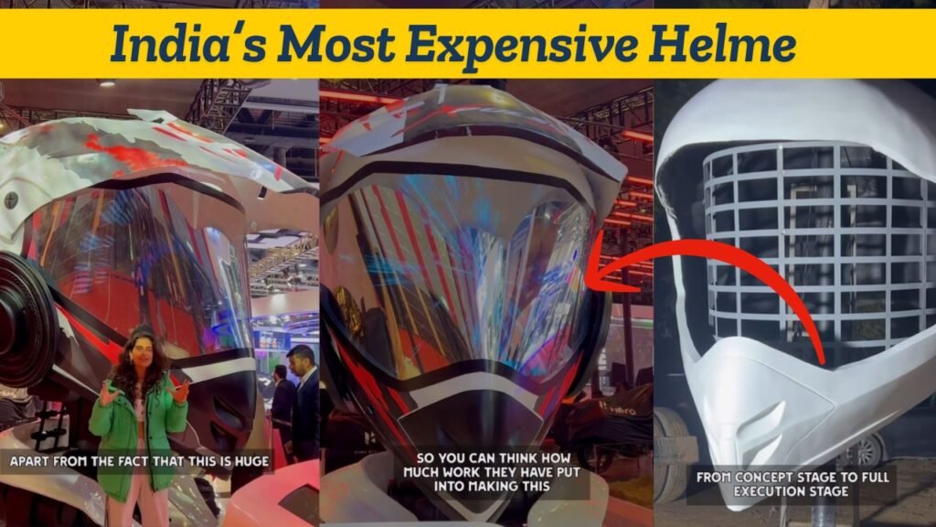 India’s Most Expensive Helmet
